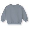 GRAY LABEL Mikina pro miminka GOTS - Stone Grey