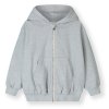 GRAY LABEL Mikina s kapucí GOTS - Grey Melange