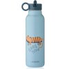 LIEWOOD Termo láhev Falk 500 ml - Tiger / Beach blue