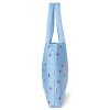 STUDIO NOOS Taška  mom bag Puffy - Light Blue Hearts