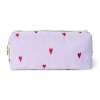 STUDIO NOOS Pouzdro Puffy - Purple Hearts