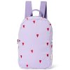 STUDIO NOOS Mini batoh Puffy - Purple Hearts