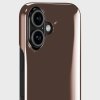 HOLDIT Kryt na mobil Puffy  iPhone 16 - Chocolate