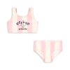 KONGES SLOJD Dívčí plavky POMIA - CANDY ROSE STRIPE