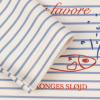 KONGES SLOJD Swimsuit ASTER - STRIPE BLUIE