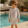 KONGES SLOJD Swimsuit ASTER - STRIPE BLUIE