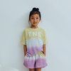 THE NEW SOCIETY Tričko Tie Dye - Seafoam Green