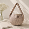 STUDIO NOOS Taška Cross Body Puffy - Cream Leopard