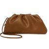 FREYA ESTEPHAN Kožená kabelka medium -  Braun