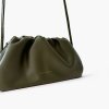 FREYA ESTEPHAN Kožená kabelka medium - Dunkelgrün