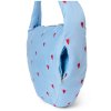 STUDIO NOOS Taška Cross body Puffy - Light Blue Hearts