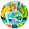 DJECO Puzzle La fiesta - 1000 pcs