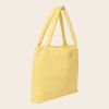 STUDIO NOOS Taška mom bag Puffy - Textured Butter Yellow