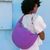 STUDIO NOOS Taška Cross Body Puffy - Textured Purple