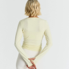 SISTERLY TRIBE Ballet Wrap Top - Lemonade
