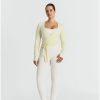 SISTERLY TRIBE Ballet Wrap Top - Lemonade