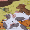 LONDJI Puzzle Farmtastic - 36 pcs