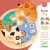 DJECO Dřevěné puzzle Zvířata