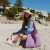 STUDIO NOOS Taška  Poplin mom bag - Rasberry Striped