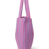 STUDIO NOOS Taška  Poplin mom bag - Rasberry Striped