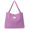 STUDIO NOOS Taška  Poplin mom bag - Rasberry Striped