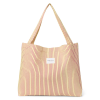 STUDIO NOOS Taška mom bag Poplin - Butter Yellow Striped