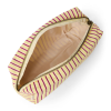 STUDIO NOOS Pouzdro Poplin - Butter Yellow Striped