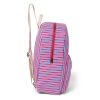 STUDIO NOOS Midi batoh Poplin -  Raspberry Stripped