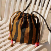 ROSE IN APRIL Taška mini BILLIE - Stripes Cumin