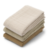 LIEWOOD Mušelínové pleny Lewis 3-Pack - Sandy mix