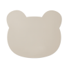 LIEWOOD Silikonové prostírání Aura Bear - Sandy