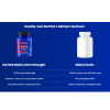 NATIOS Biotin, 10 000 mcg, Extra Strength, 90 veganských kapslí