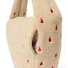 STUDIO NOOS Taška Cross Body Teddy - Ecru Hearts