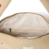 STUDIO NOOS Taška Cross Body Teddy - Ecru Hearts
