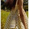 STUDIO NOOS Taška Macrame Bottle - Natural