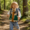 LIEWOOD Noam Pile Vest Spot dots / Mist