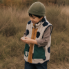LIEWOOD Noam Pile Vest Spot dots / Mist