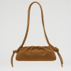 ÖLEND Kabelka Dumpling - Suede - Brown