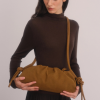 ÖLEND Kabelka Dumpling - Suede - Brown
