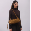 ÖLEND Kabelka Dumpling - Suede - Brown