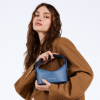 SMAAK AMSTERDAM Kožená kabelka DENIZ - DENIM