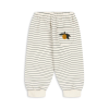 KONGES SLOJD Tepláky AMIO - SWEAT OCS CILANTRO STRIPE