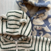 KONGES SLOJD Fleecový overal JODY TEDDY - ERBA STRIPE