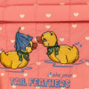 KONGES SLOJD Batoh mini JUNO - COEUR FEATHERS