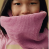 GRAY LABEL Nákrčník merino - Bubblegum