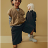 GRAY LABEL Kraťasy Baseball GOTS - Pirate Black