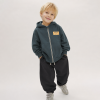 GRAY LABEL Mikina se zipem GOTS - Blue Gray - Bright Cookie