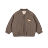 KONGES SLOJD Bomber JUNO TERRY - WALNUT