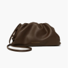 FREYA ESTEPHAN Kožená kabelka small Dark Brown