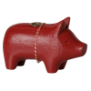 MAILEG Dřevěný svícen Pig small